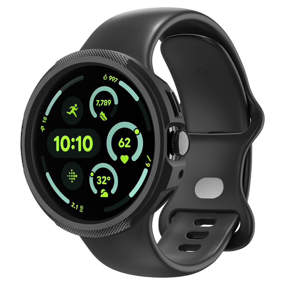 Spigen Liquid Air deksel for Google Pixel Watch 4 41mm, Matt svart ACS09483