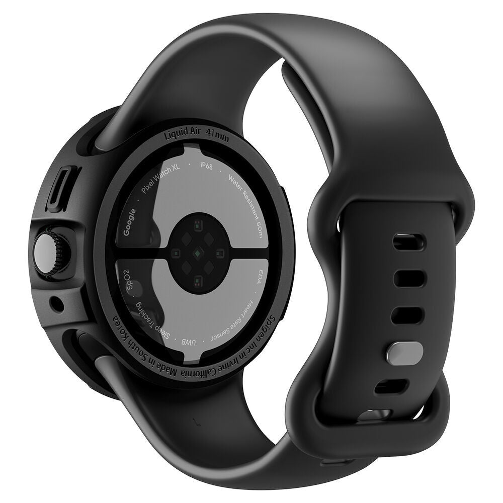 Spigen Liquid Air deksel for Google Pixel Watch 4 41mm, Matt svart ACS09483