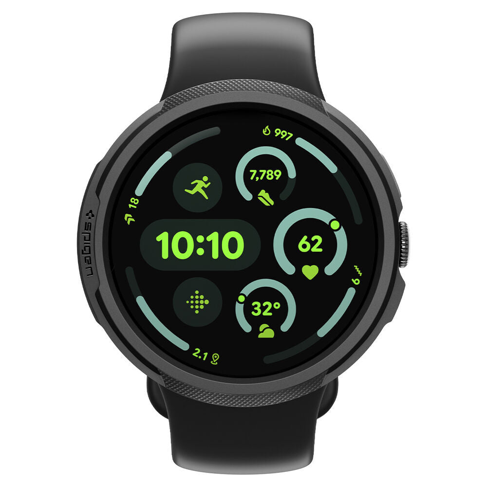 Spigen Liquid Air deksel for Google Pixel Watch 4 41mm, Matt svart ACS09483