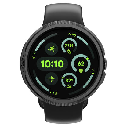 Spigen Liquid Air deksel for Google Pixel Watch 4 41mm, Matt svart ACS09483