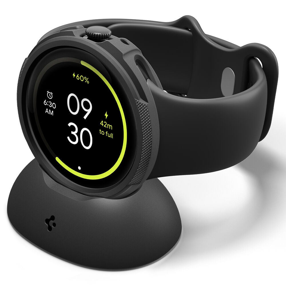 Spigen Liquid Air deksel for Google Pixel Watch 4 41mm, Matt svart ACS09483