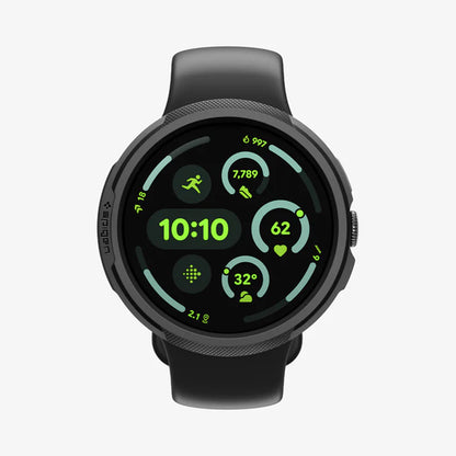 Spigen Liquid Air deksel for Google Pixel Watch 4 45mm, Matt svart ACS11222