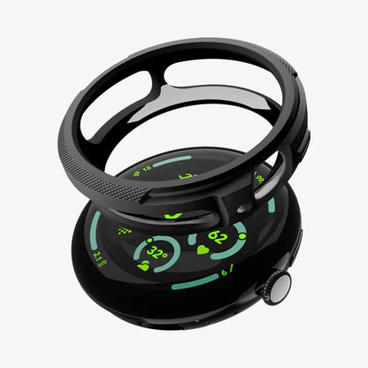 Spigen Liquid Air deksel for Google Pixel Watch 4 45mm, Matt svart ACS11222