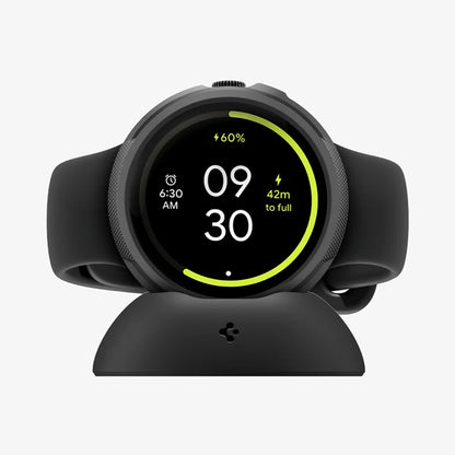 Spigen Liquid Air deksel for Google Pixel Watch 4 45mm, Matt svart ACS11222