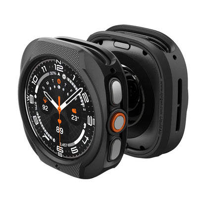 Spigen Liquid Air deksel for Samsung Galaxy Watch Ultra2, Matt svart ACS11610