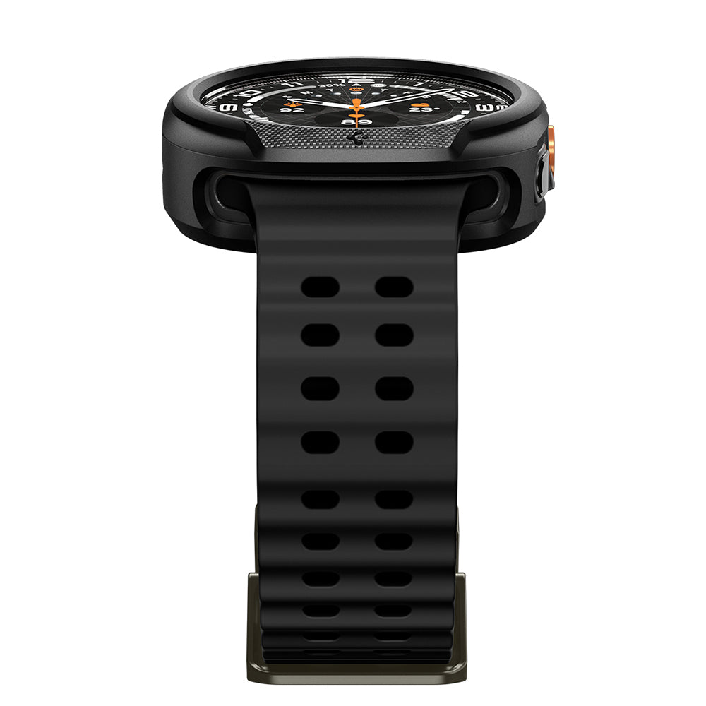 Spigen Liquid Air deksel for Samsung Galaxy Watch Ultra2, Matt svart ACS11610