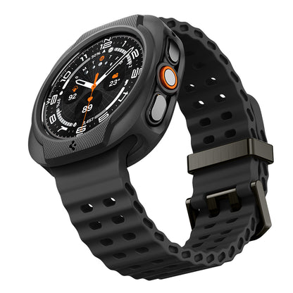Spigen Liquid Air deksel for Samsung Galaxy Watch Ultra2, Matt svart ACS11610