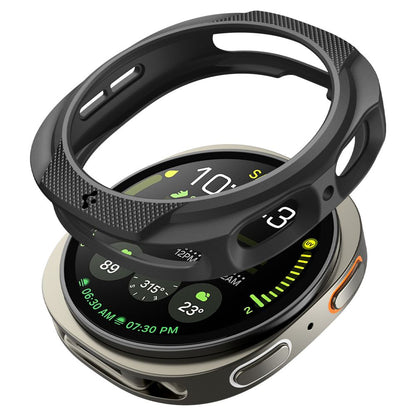 Spigen Liquid Air deksel for Samsung Galaxy Watch8 40mm, Matt Svart ACS09840