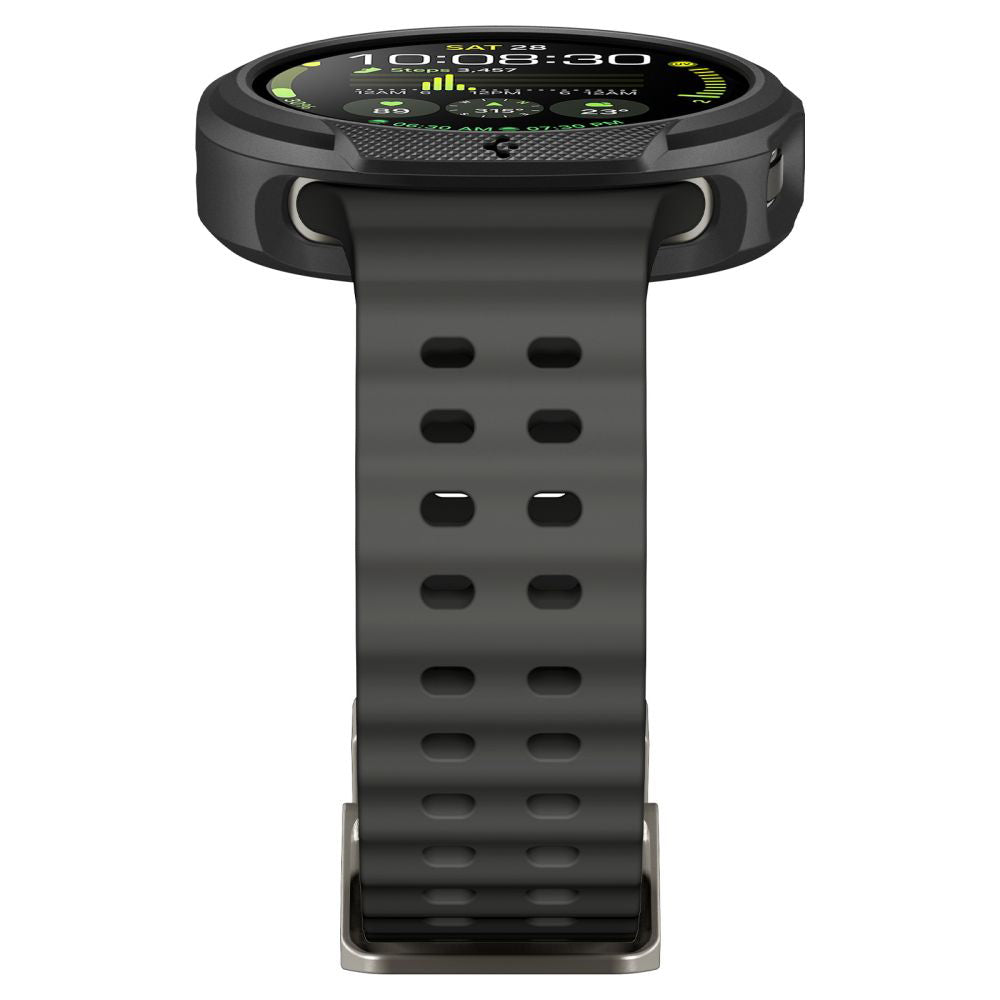 Spigen Liquid Air deksel for Samsung Galaxy Watch8 40mm, Matt Svart ACS09840