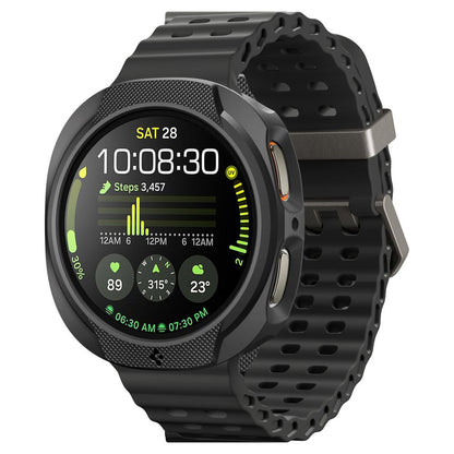Spigen Liquid Air deksel for Samsung Galaxy Watch8 44mm, Matt svart ACS09839