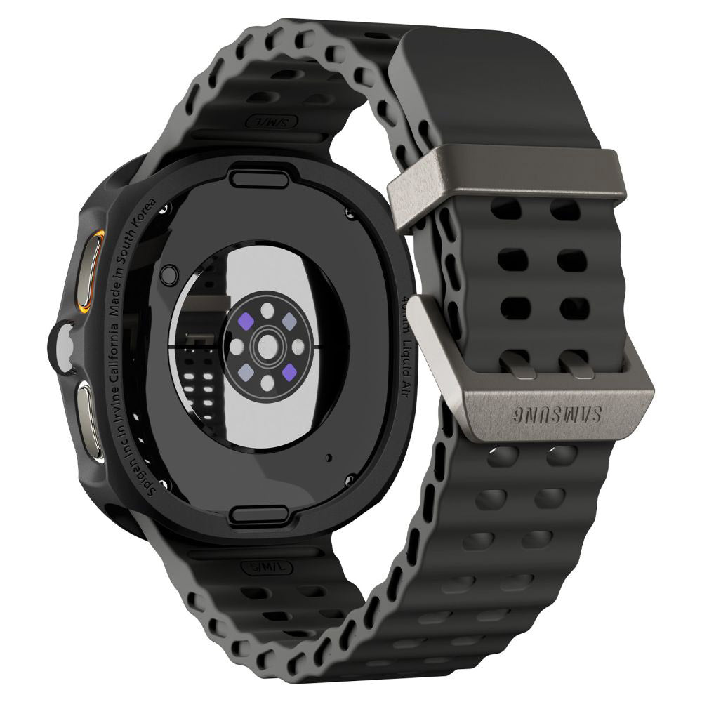 Spigen Liquid Air deksel for Samsung Galaxy Watch8 44mm, Matt svart ACS09839
