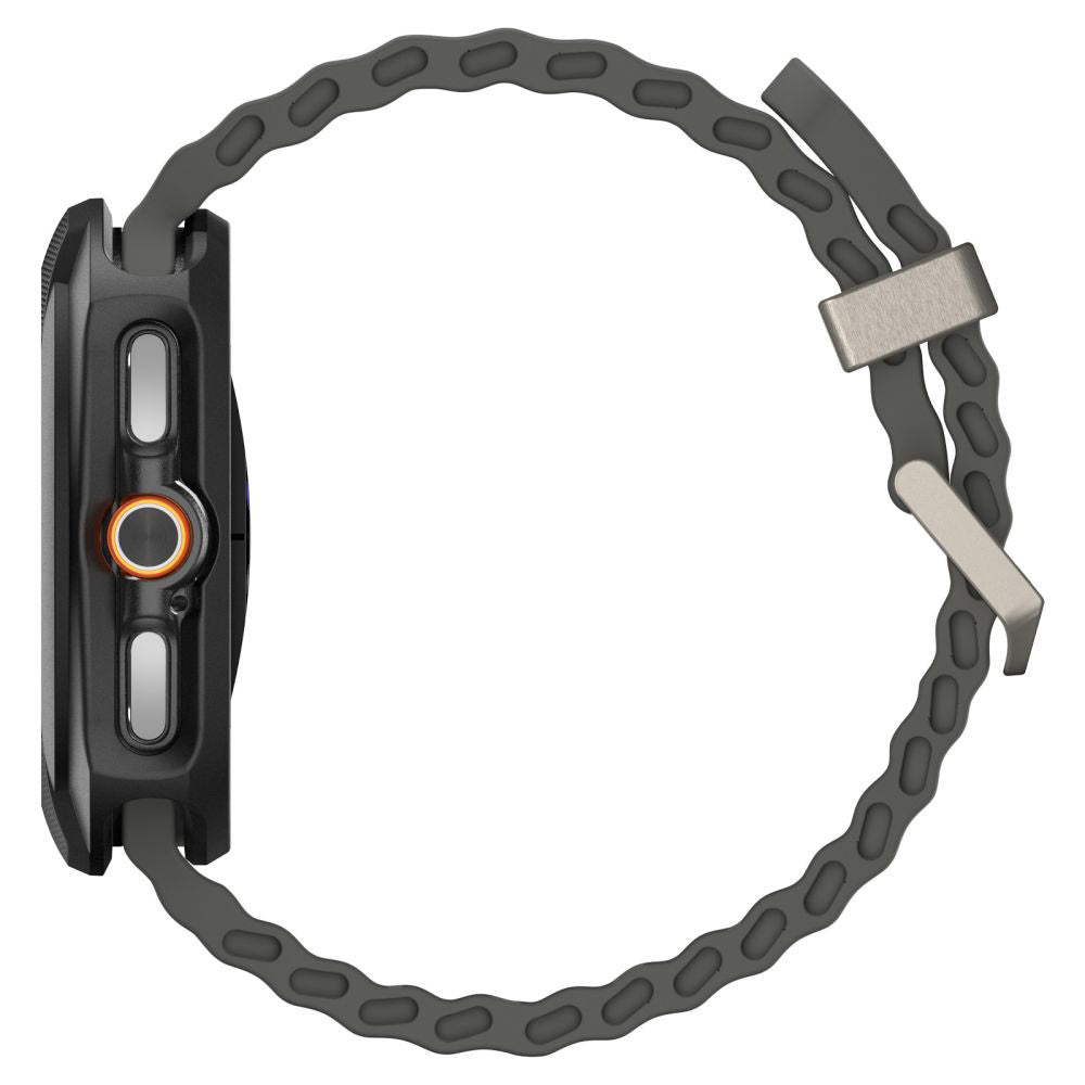 Spigen Liquid Air deksel for Samsung Galaxy Watch8 Classic, Matt Svart ACS09841