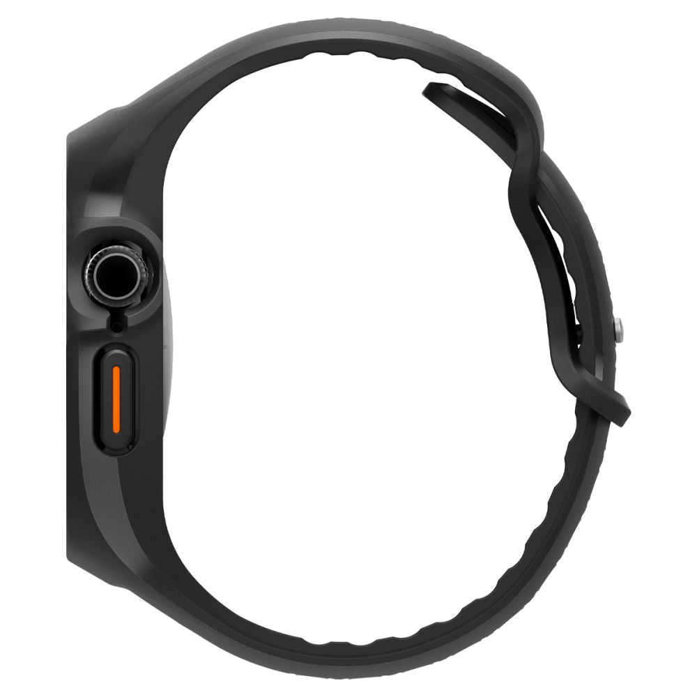 Spigen Liquid Air Pro deksel for Apple Watch Series 10 / 11 46mm, Matt Svart ACS09317