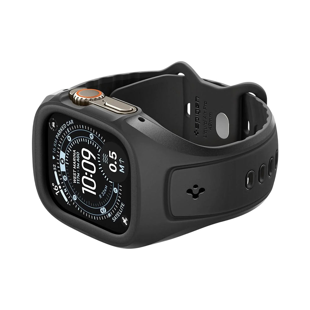 Spigen Liquid Air Pro deksel for Apple Watch Ultra Series, svart ACS05463