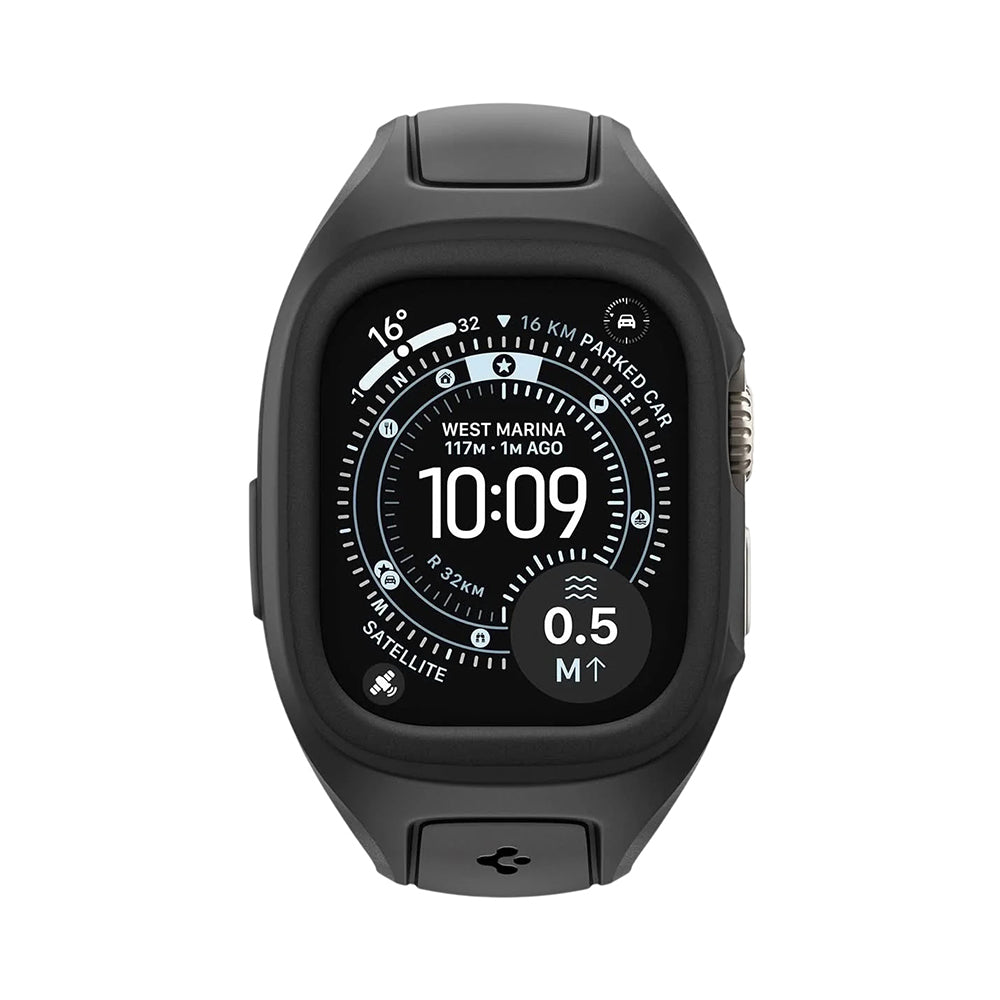 Spigen Liquid Air Pro deksel for Apple Watch Ultra Series, svart ACS05463