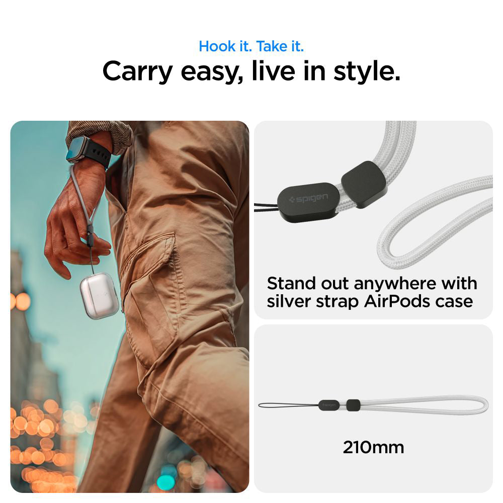Spigen Liquid Crystal deksel for Apple AirPods Pro 3, Transparent ACS10019