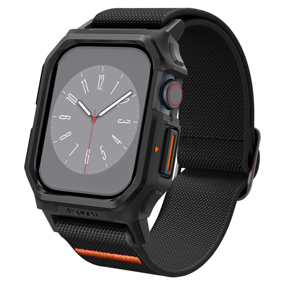 Spigen Lite Fit Pro deksel for Apple Watch Series 10 42mm, Matt Svart ACS08594