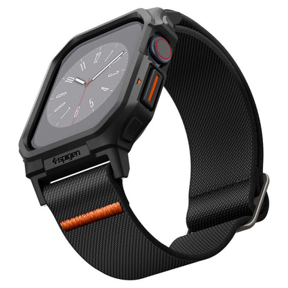 Spigen Lite Fit Pro deksel for Apple Watch Series 10 42mm, Matt Svart ACS08594