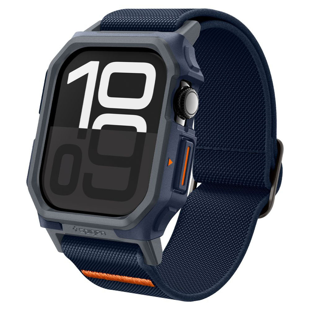 Spigen Lite Fit Pro deksel for Apple Watch Series 10 46mm, Marineblå ACS08925