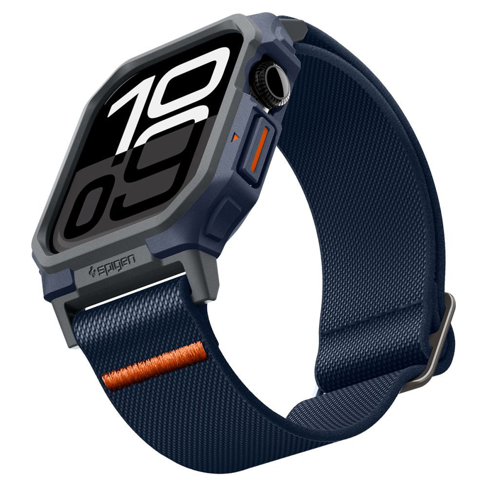 Spigen Lite Fit Pro deksel for Apple Watch Series 10 46mm, Marineblå ACS08925