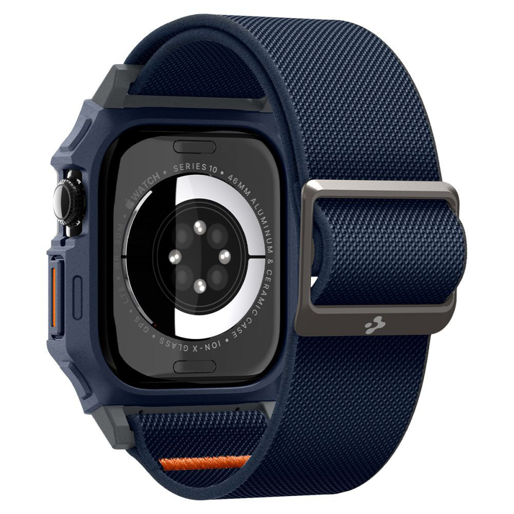 Spigen Lite Fit Pro deksel for Apple Watch Series 10 46mm, Marineblå ACS08925