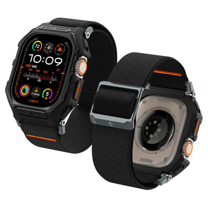 Spigen Lite Fit Pro-etui for Apple Watch Ultra Series, Matt svart ACS07104