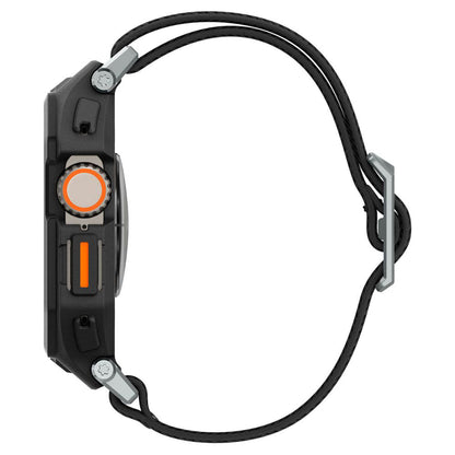 Spigen Lite Fit Pro-etui for Apple Watch Ultra Series, Matt svart ACS07104