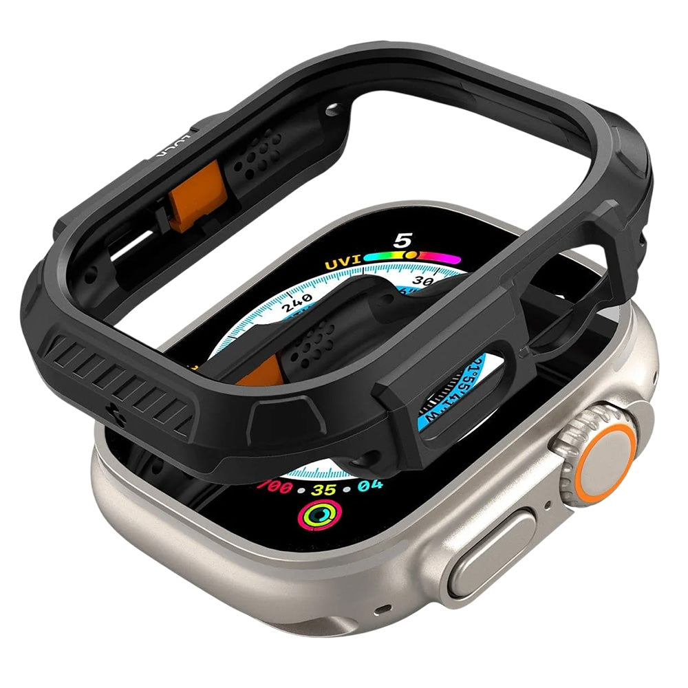 Spigen Lock Fit deksel for Apple Watch Ultra Series, Matt svart ACS06208