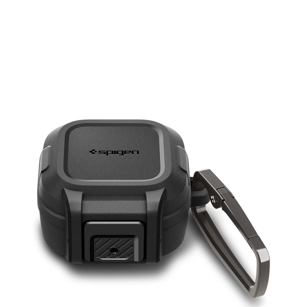 Spigen Lock Fit deksel for Samsung Galaxy Buds4 / Buds4 Pro, Matt Svart ACS11202