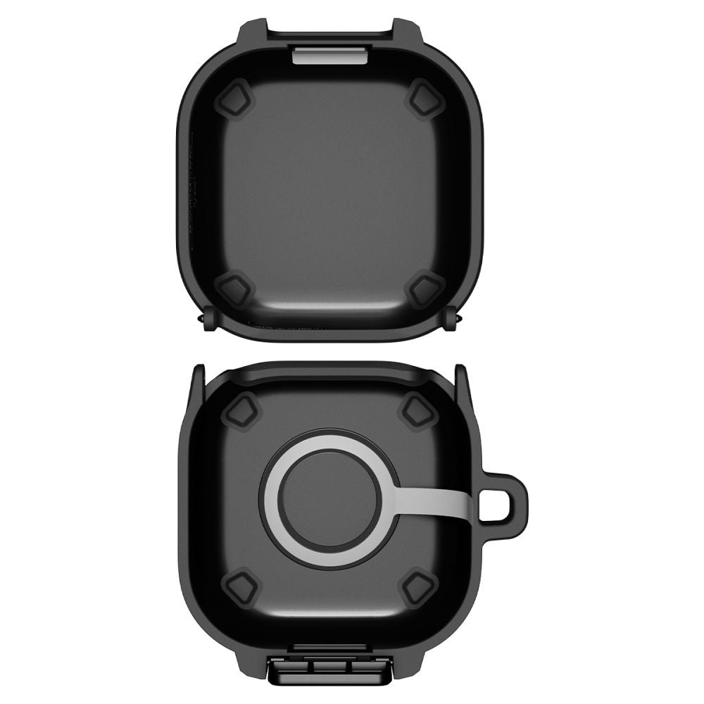 Spigen Lock Fit deksel for Samsung Galaxy Buds4 / Buds4 Pro, Matt Svart ACS11202
