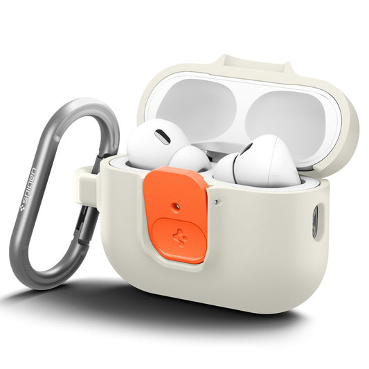 Spigen Nano Pop deksel for Apple AirPods Pro 3, Beige Oransje