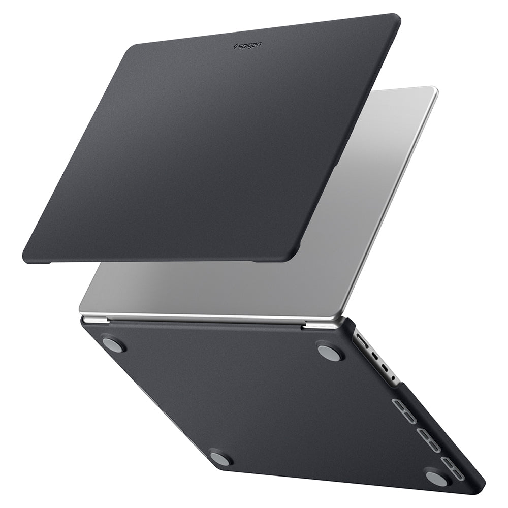Spigen Nano Pop deksel for Apple MacBook Pro 14 tommer (2026) / (2025) / (2024) / (2023) / (2021), svart ACS11272