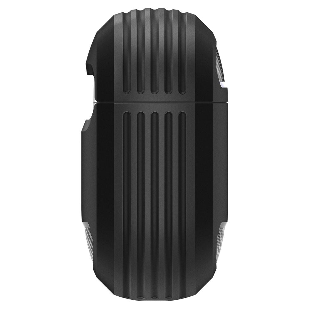 Spigen Rugged Armor deksel for Apple AirPods 4, Matt Svart