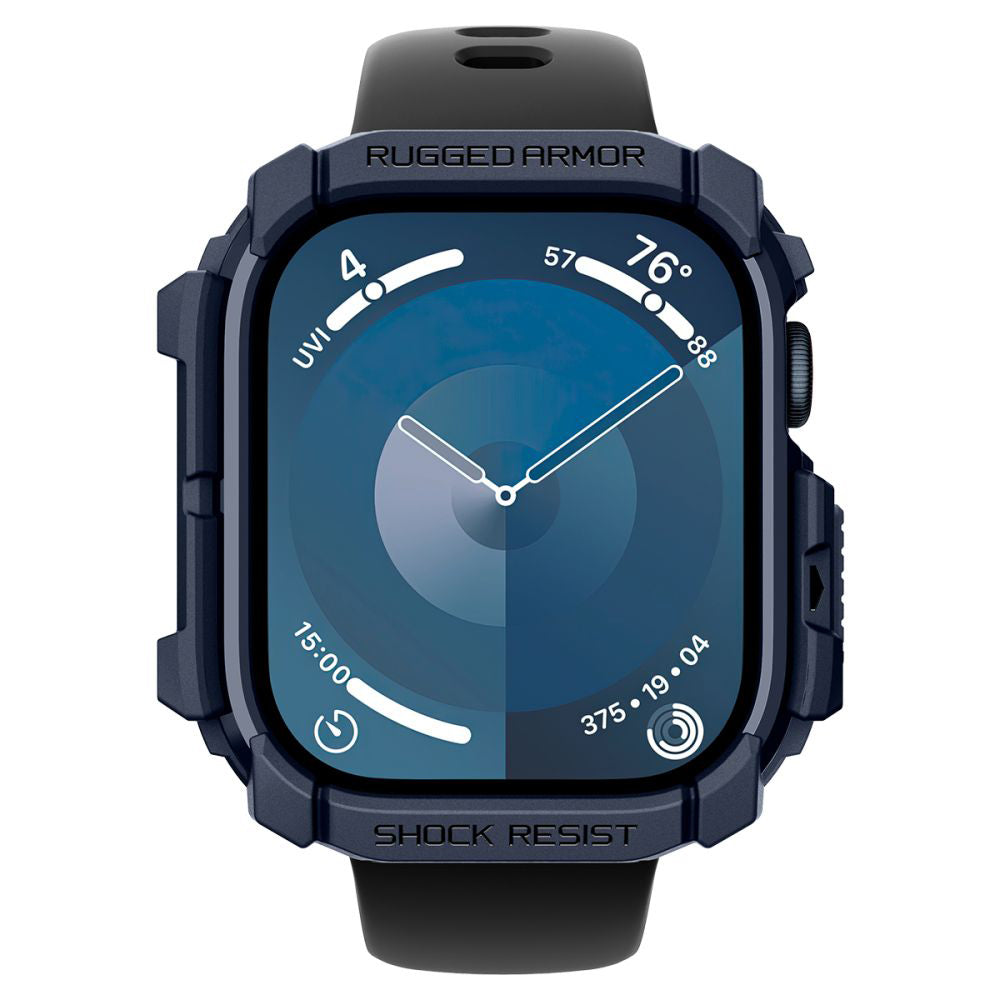 Spigen Rugged Armor deksel for Apple Watch Series 10 / 11 46mm, Marineblå ACS08599