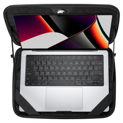 Spigen Rugged Armor-etui for bærbar PC 13 tommer - 14 tommer, svart AFA04270