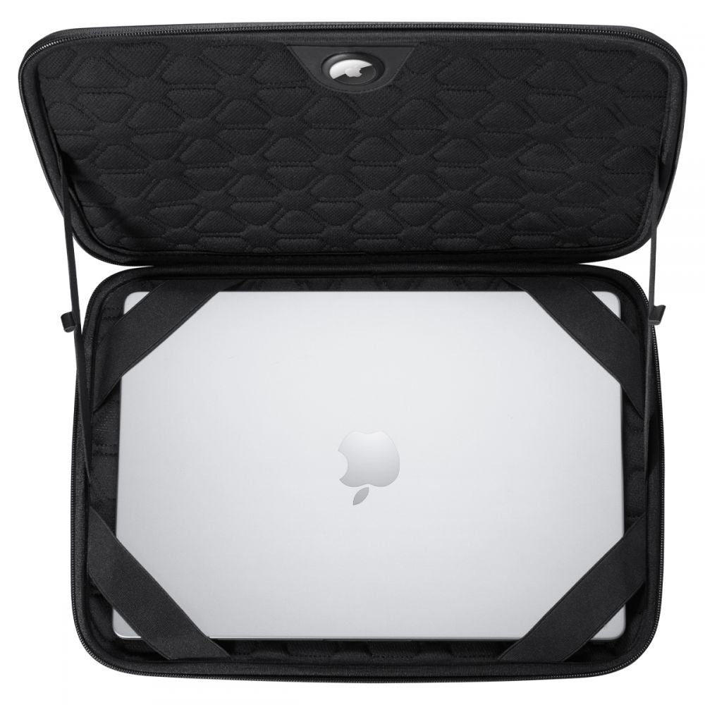Spigen Rugged Armor-etui for bærbar PC 13 tommer - 14 tommer, svart AFA04270