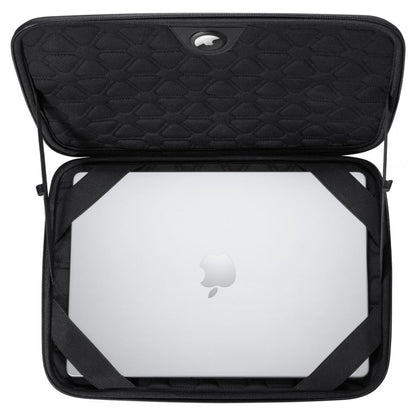 Spigen Rugged Armor-etui for bærbar PC 13 tommer - 14 tommer, svart AFA04270