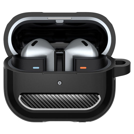 Spigen Rugged Armor deksel for Samsung Galaxy Buds3 FE / Buds3 Pro / Buds3, Svart ACS08330
