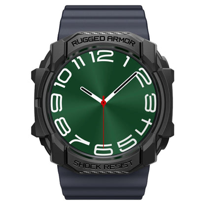 Spigen Rugged Armor deksel for Samsung Galaxy Watch Ultra, Svart