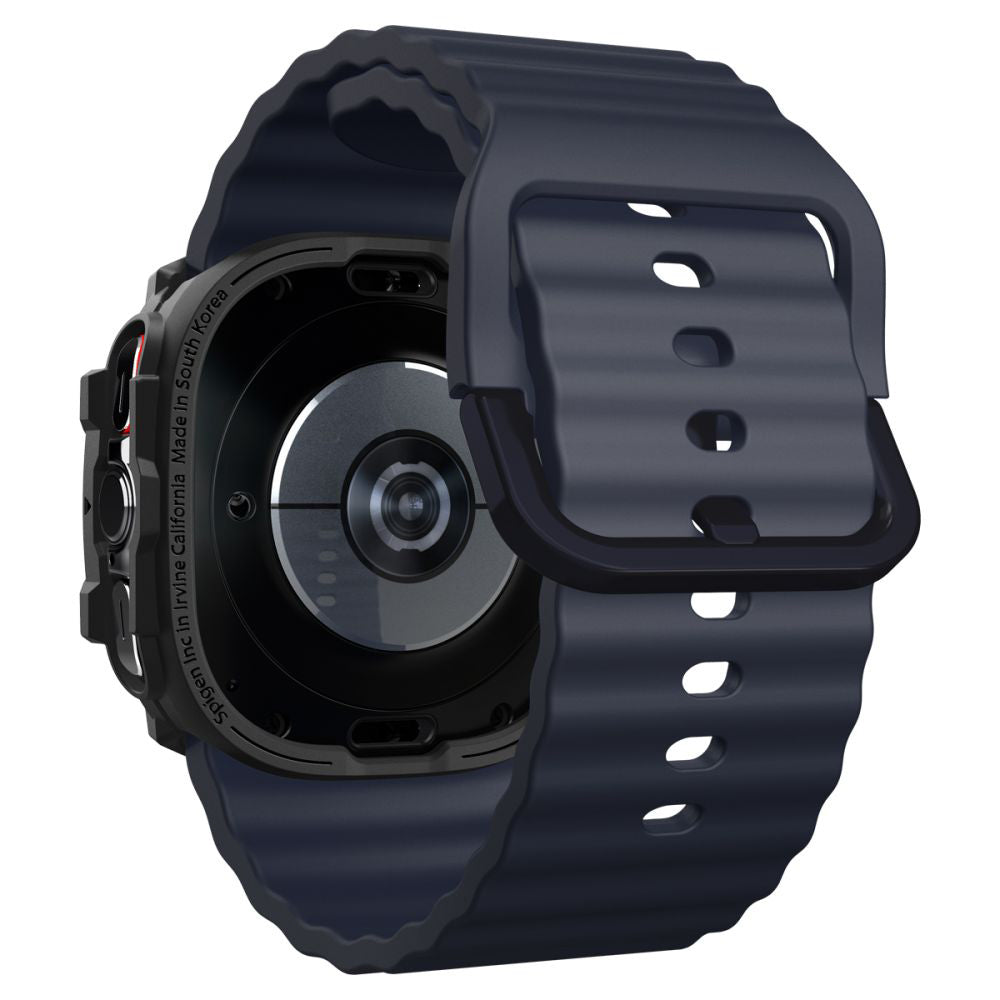 Spigen Rugged Armor deksel for Samsung Galaxy Watch Ultra, Svart