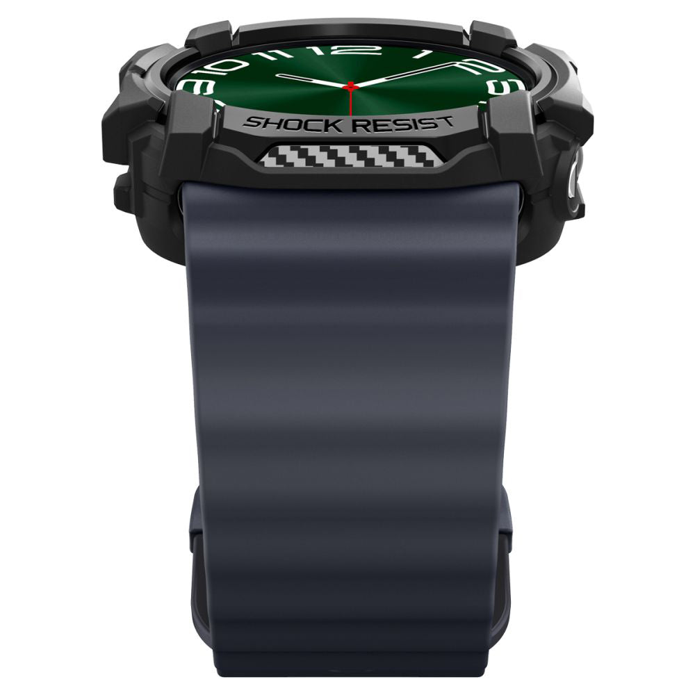 Spigen Rugged Armor deksel for Samsung Galaxy Watch Ultra, Svart