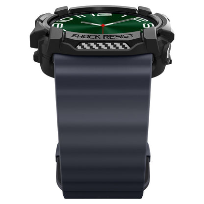 Spigen Rugged Armor deksel for Samsung Galaxy Watch Ultra, Svart