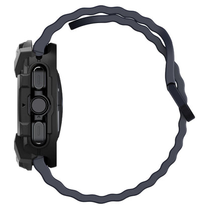 Spigen Rugged Armor deksel for Samsung Galaxy Watch Ultra, Svart