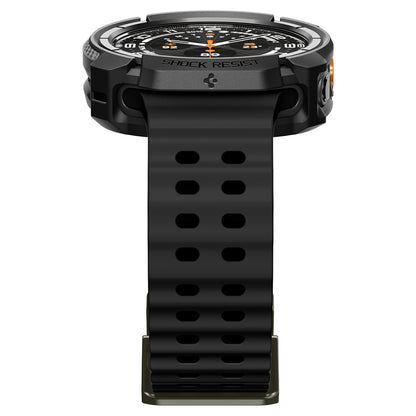 Spigen Rugged Armor deksel for Samsung Galaxy Watch Ultra2, matt svart ACS11611
