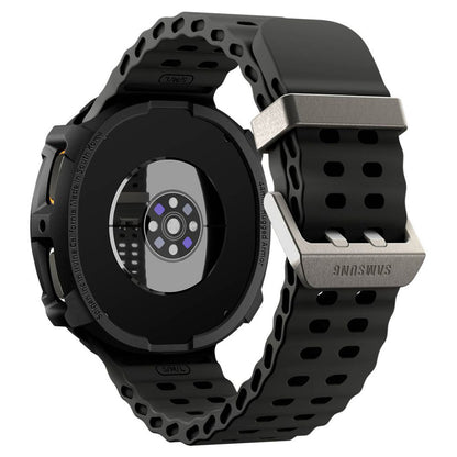 Spigen Rugged Armor deksel for Samsung Galaxy Watch8 44mm, Matt svart ACS10006