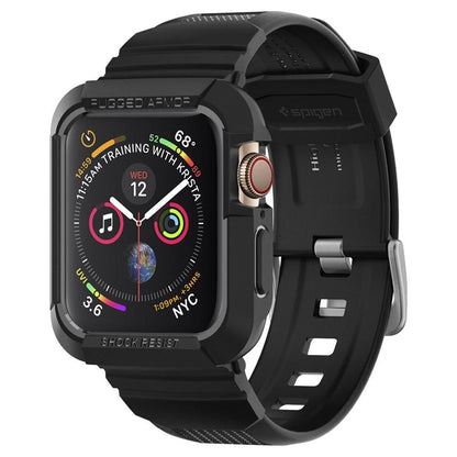 Spigen Rugged Armor Pro deksel for Apple Watch 44mm Series, svart 062CS25324
