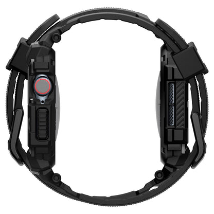 Spigen Rugged Armor Pro deksel for Apple Watch Series 10 42mm, Matt Svart ACS08591