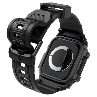 Spigen Rugged Armor Pro deksel for Apple Watch Series 10 42mm, Matt Svart ACS08591