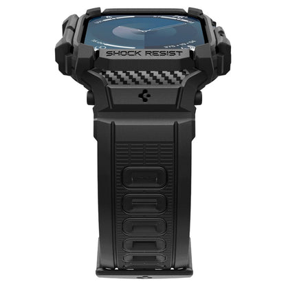 Spigen Rugged Armor Pro deksel for Apple Watch Series 10 42mm, Matt Svart ACS08591