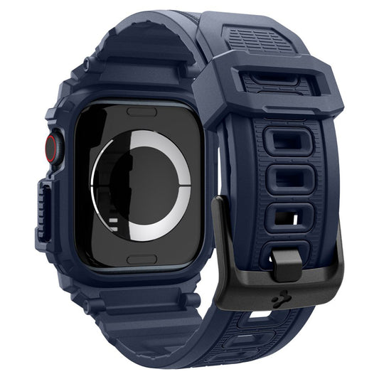 Spigen Rugged Armor Pro deksel for Apple Watch Series 10 46mm, Marineblå